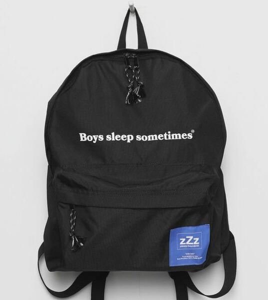 『新品』zZz★BOYS SLEEP SOMETIMES リュック バックパック★黒 ブラック★FR2 Smoking kills 梅 撫子 柳 月桃 FR2GOLF 大阪 沖縄