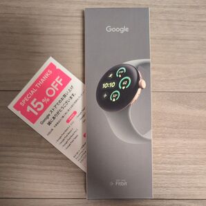 新品未開封 Google Pixel Watch3 41mm Champagne Gold / Hazel Wi-Fi