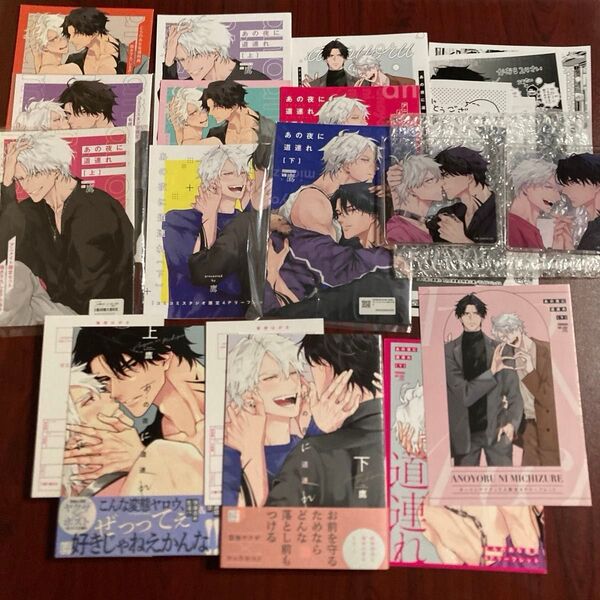 『あの夜に道連れ』鷹 23種特典 初版本 即購入不可 2口ネコポス送料込み