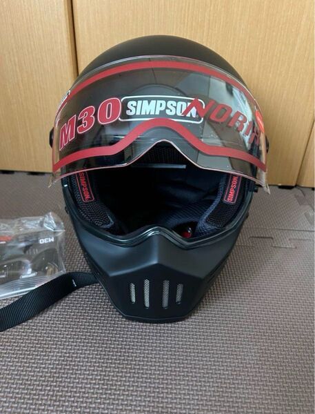 新品 Simpson M30 マットブラック 62cm