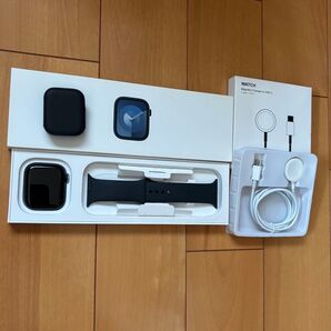 美品 アップルウォッチ 9 Apple Watch Series9 45mm GPSモデル アルミニウム ミッドナイト