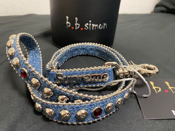 Supreme b.b. Simon Denim Lanyard / washed indigo