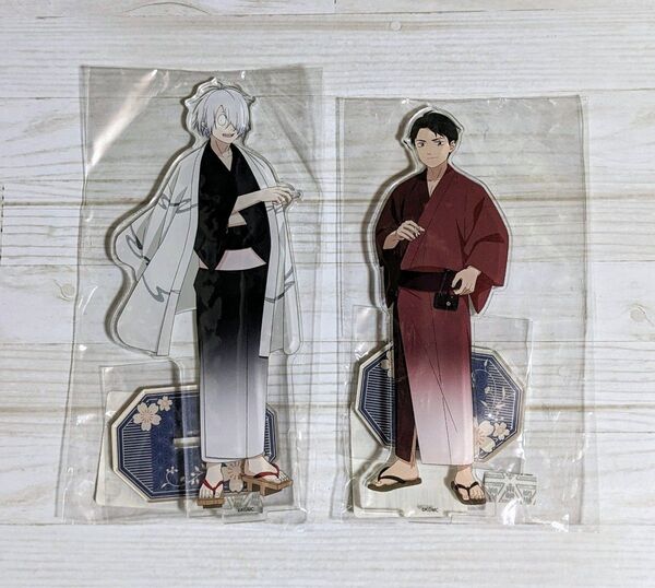 鬼太郎誕生 ゲゲゲの謎 中外カフェ アクリルタンド 鬼太郎の父&水木 2点セット 未開封品 未使用