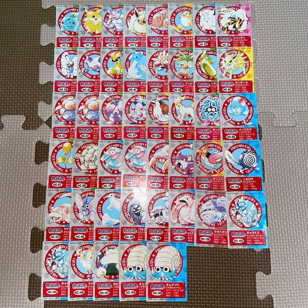 BANDAI ポケモンキッズ カード&シール まとめ