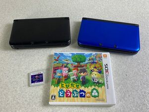 ◇IY132 ゲーム機 など まとめ ニンテンドー 3DS LL 本体 ソフト とびだせどうぶつの森 動作未確認 おもちゃ ゲーム◇T