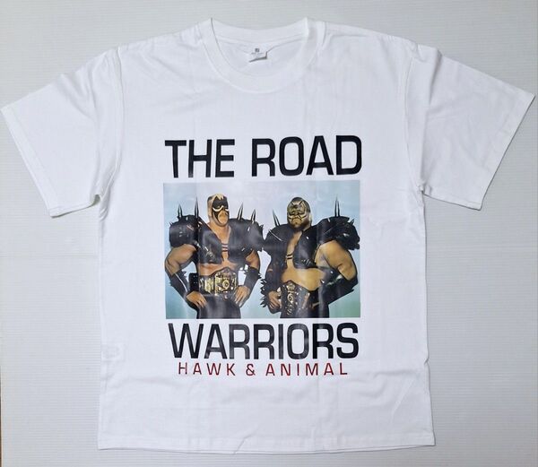 ロードウォリアーズ プロレスTシャツ Lサイズ 暴走戦士 最強タッグチーム