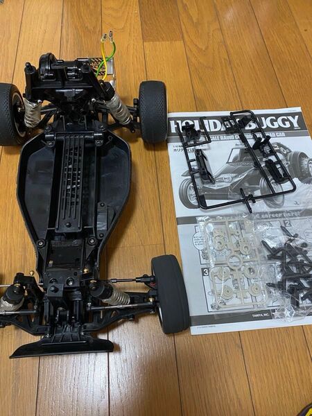 タミヤ ホリデーバギー dt-02 モーターファンマウント付き