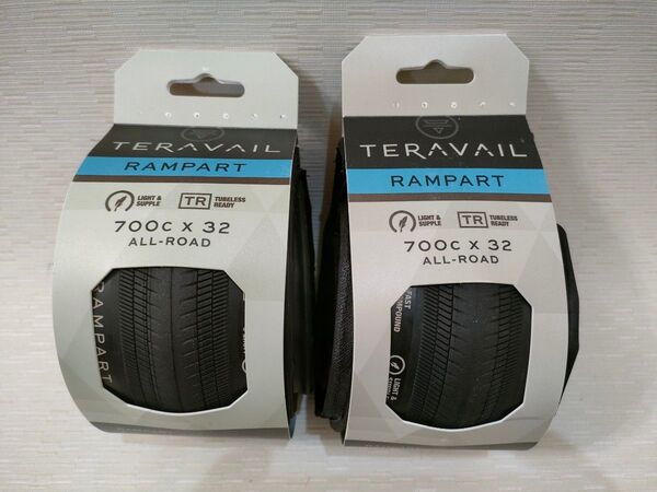 【2本】Teravail Rampart 700X32C TUBELESS READY テラベイル ランパート チューブレスレディ