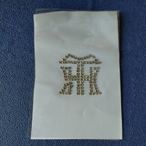 阪神タイガース ラインストーン ワッペン シルバー アイロン?シール? キラキラデコ