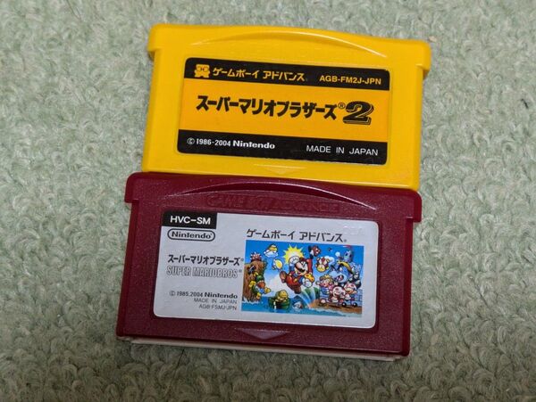 GBA ゲームボーイアドバンス ファミコンミニ スーパーマリオブラザーズ スーパーマリオブラザーズ2 ソフトのみ FCミニ