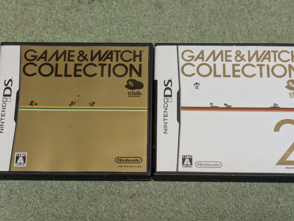 ニンテンドーDS ゲームウォッチコレクション クラブニンテンドー GAME WATCH COLLECTION
