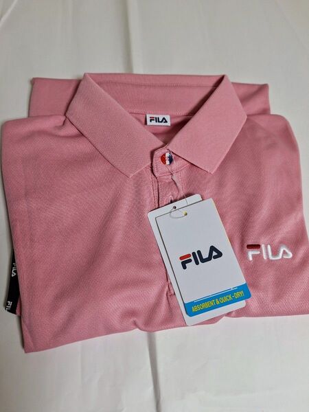 FILA ポロシャツ ピンク 吸水速乾 未使用