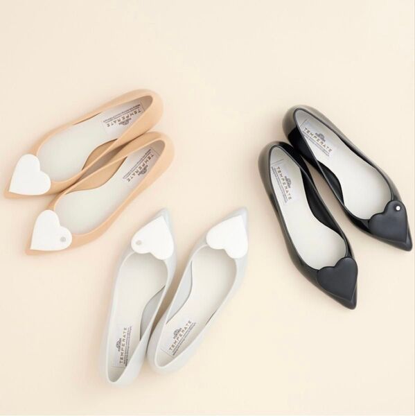 TEMPERATE テンパレイト サイズ 36 22.5 AMINA 新品 レインシューズ パンプス