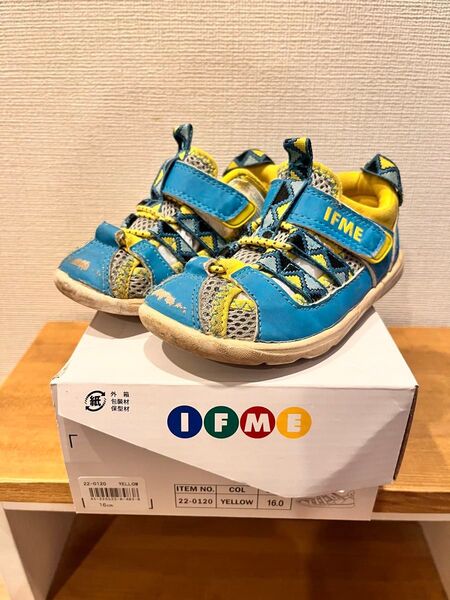 イフミー水陸両用水抜きサンダル16cm