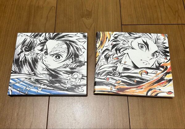 【セット】鬼滅の刃 竈門炭治郎 立志編 無限列車編 CD サウンドトラック