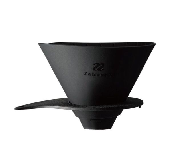 ゼブラン Zebrang V60フラットドリッパー 02 PLUS ZB-VDFP-02B 調理器具 コーヒー ドリッパー
