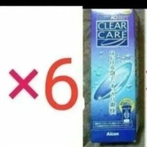 エーオーセプトクリアケア コンタクトレンズ 洗浄液 保存液 カラコン ×6本