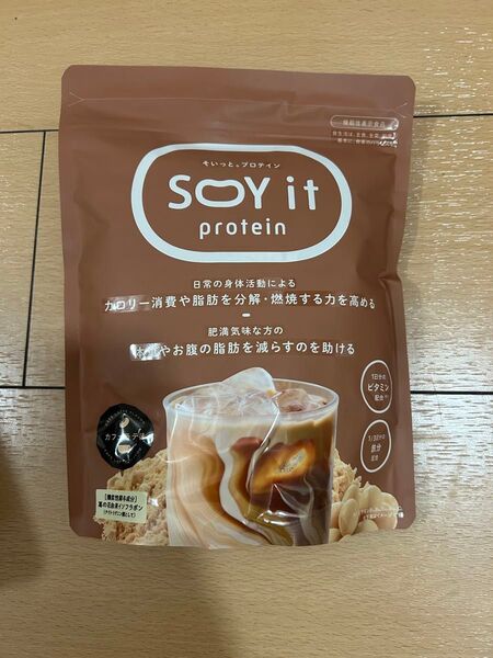 SOY it protein そいっとプロテイン カフェラテ味 150g