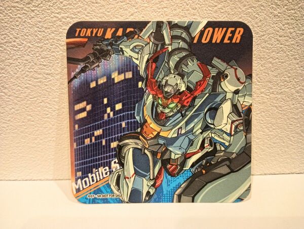 機動戦士ガンダムGQuuuuuuX 歌舞伎町タワー クライマックスコラボレーション フード購入特典 紙製コースター【ジークアクス】