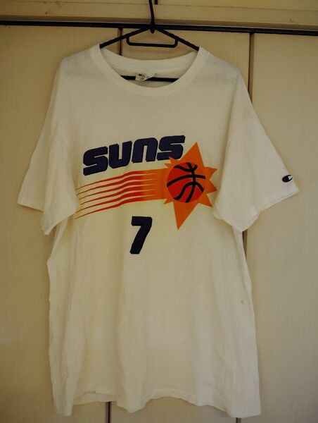 Tシャツ チャンピオン Champion フェニックス・サンズ ケビン・ジョンソン Lサイズ メキシコ製