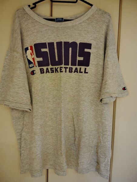 チャンピオン Champion NBA フェニックス・サンズ ロゴ Tシャツ アメリカ製 made in USA Lサイズ