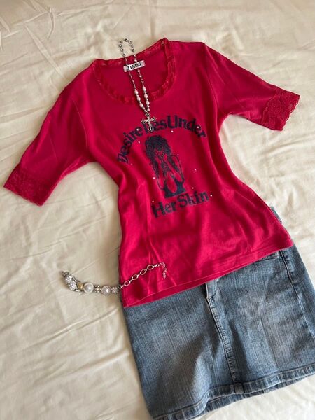 Tシャツ アメカジ グランジ 平成 y2kギャル 00s