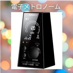 ミニ メトロノーム スピーカー内蔵 充電 タイマー 3.5mm イヤホンジャック
