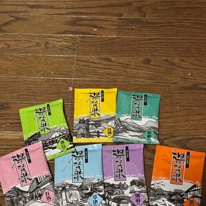 7個セット 温泉の素 まとめ売り 草津、箱根、登別、有馬、霧島、別府、黒川