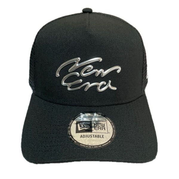 NEW ERA 9FIFTY A-Frame トラッカー TRU " NEW ERA Logo " ブラック 新品未使用 即納