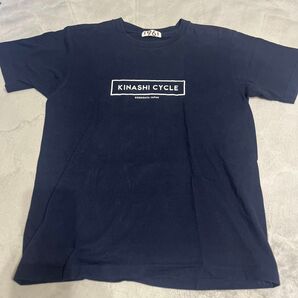 木梨サイクル 半袖Tシャツ サイズS 濃いネイビー
