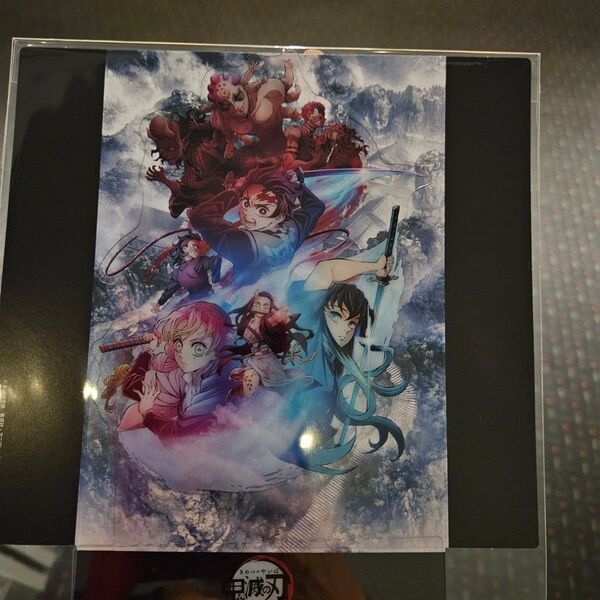 鬼滅の刃 鬼滅シアター 入場者特典 刀鍛治の里 繋いだ絆編 キービジュアルクリアスタンド