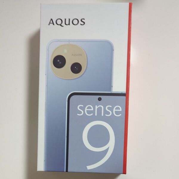 新品未開封 AQUOS sense9 SH-M29 6.1インチ メモリー8GB ストレージ256GB ブルー