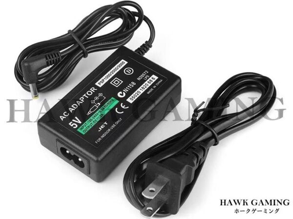 新品 PSP 1000/2000/3000 対応 ACアダプター 充電ケーブル 1m 充電点検済み 社外品 PSP充電器