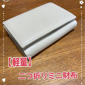 ミニ財布 二つ折り財布 コンパクト財布 スキミング防止