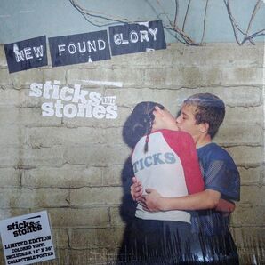『New Found Glory/Sticks And Stones』 限定2,000枚、USオリジナルLP、ホワイトビニール!
