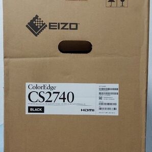 (新品未使用)EIZO ColorEdge CS2740 26.9inch BLACK