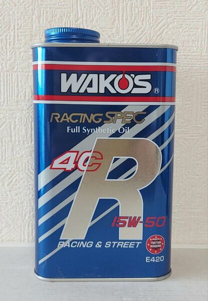 (未使用)WAKO'S 4CR 15W-50 RACING SPEC 1L