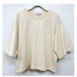 UNIQLO JWanderson コットンブランケットステッチT