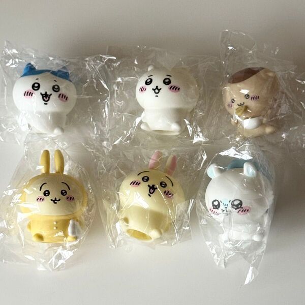 新品 ちいかわ ソフビ 指人形
