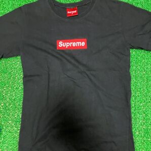 Supreme ボックスロゴTシャツ ブラック