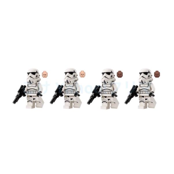 レゴ(LEGO) スター・ウォーズ ミニフィギュア インペリアル・ストームトルーパー 4体セット