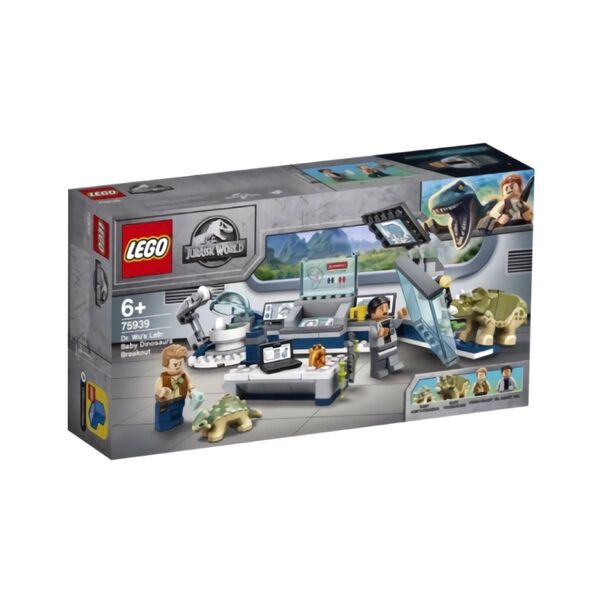 レゴ(LEGO)ジュラシック・ワールド ウー博士の研究所:赤ちゃん恐竜の脱走 75939