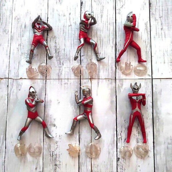 アルティメットルミナス ウルトラ6兄弟 フルコンプセット ユニット付き ウルトラマンガシャポン 美品 ウルトラマン ウルトラセブン