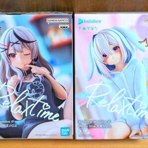 ホロライブフィギュア 天音かなた 沙花叉クロエ Relax time 2点セット
