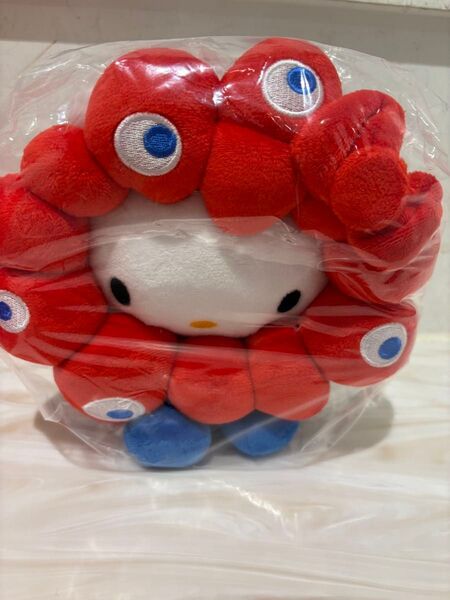 EXPO2025 大阪関西 万博 サンリオキャラクターズ ミャクミャク なりきりぬいぐるみM ハローキティ 新品
