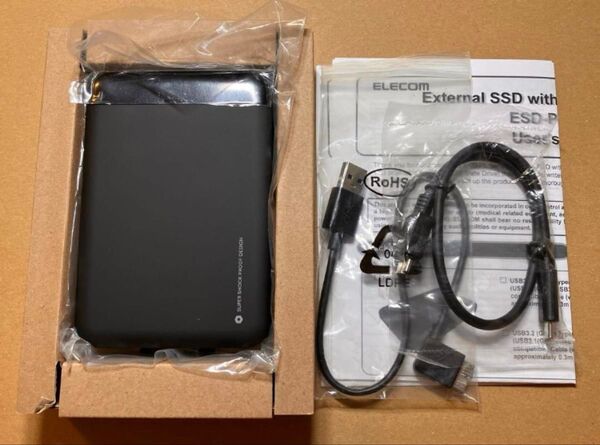 エレコム 960GB セキュリティ対策用外付けSSD