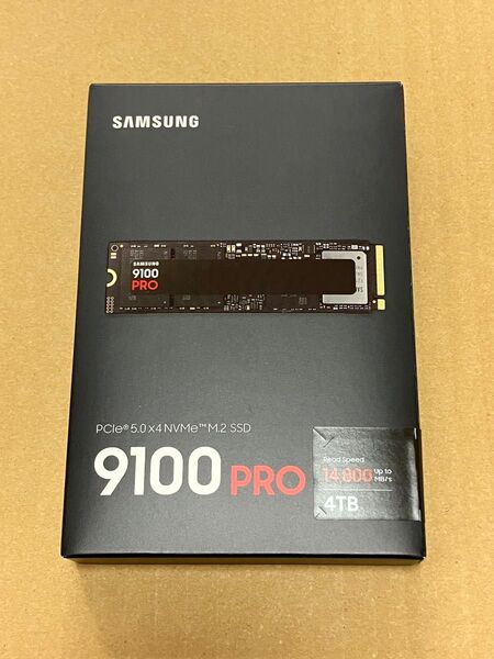 サムスン 4TB SAMSUNG 9100PRO M.2 NVMe PCIe5.0 SSD