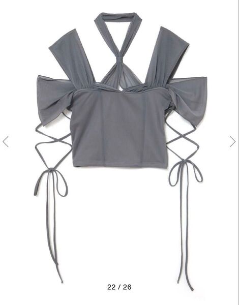 melt the lady wrap laceup tops