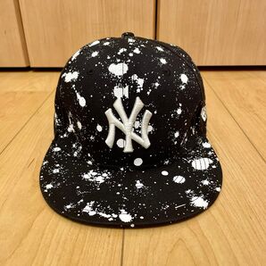 再値下げ 美品 NEW ERA ニューエラ ニューヨーク・ヤンキース スプラッター