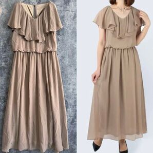 美品 a3687 フォーマルドレス パーティードレス 結婚式 ロングワンピース